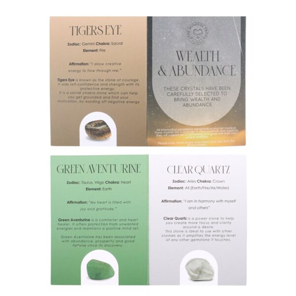 Wealth & Abundance Healing Crystal Set - Image 3