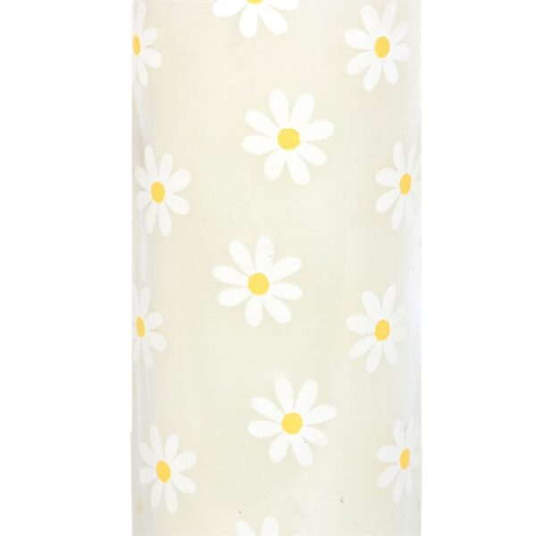 White Daisy Tube Candle - Image 3
