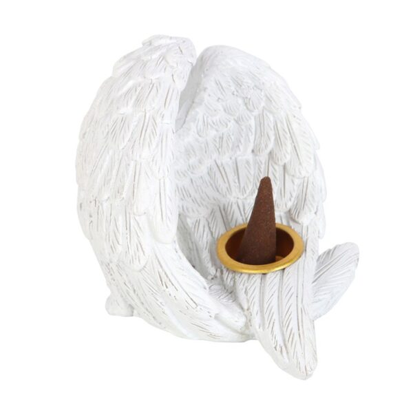 Angel Wing Resin Incense Cone Burner - Image 2