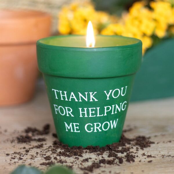 Thank You for Helping Me Grow Citronella Candle - Image 4