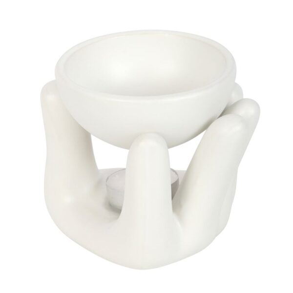 White Hand Ceramic Oil Burner - Image 3