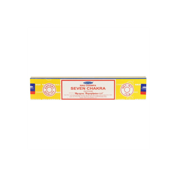 12 Packs of Seven Chakra Incense Sticks by Satya - Image 2