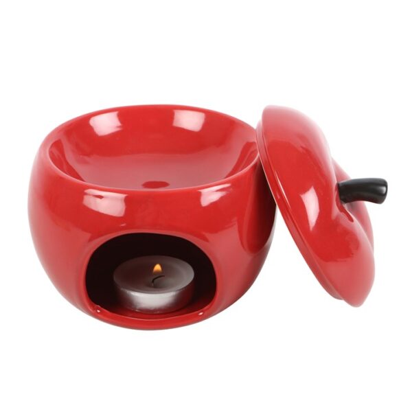 Red Apple Ceramic Oil Burner - Image 4