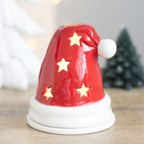 Santa Hat Incense Cone Burner and Tealight Holder - Image 5