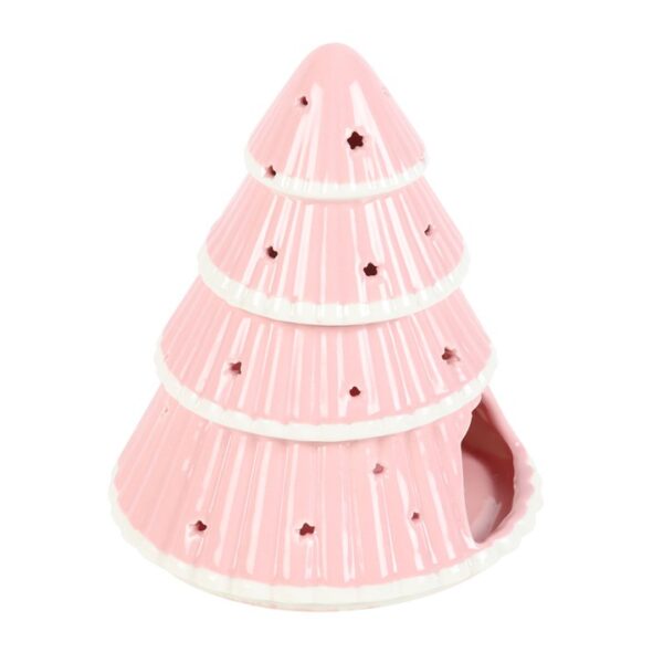 Pink Christmas Tree Oil Burner - Image 3