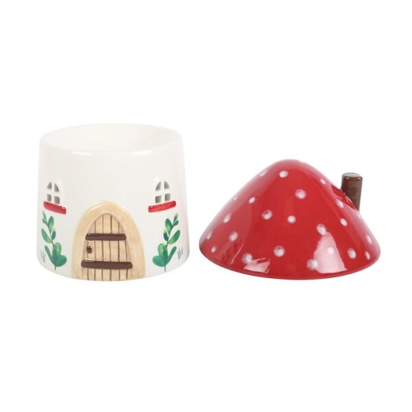 Mushroom House Oil Burner and Wax Warmer - Image 3