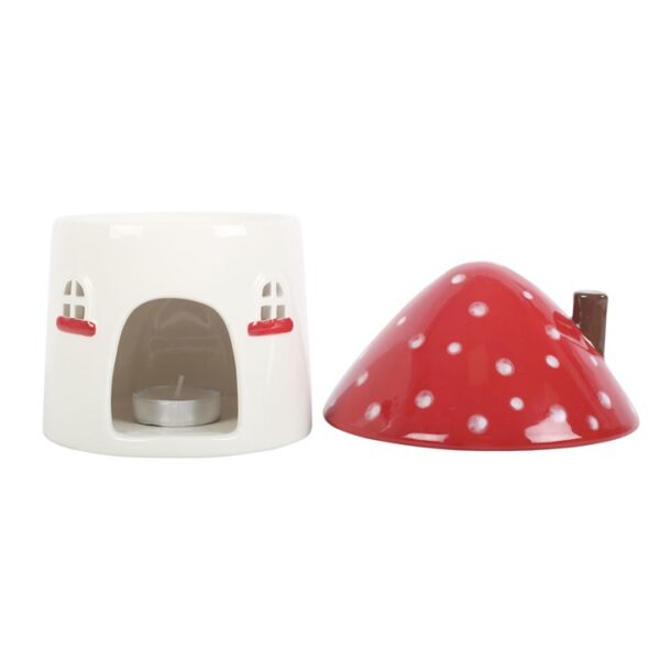 Mushroom House Oil Burner and Wax Warmer - Image 4