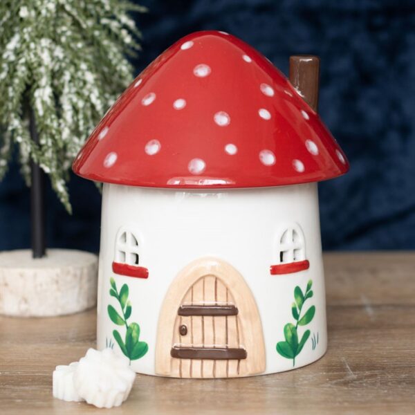 Mushroom House Oil Burner and Wax Warmer - Image 5