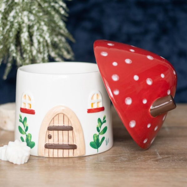 Mushroom House Oil Burner and Wax Warmer - Image 6