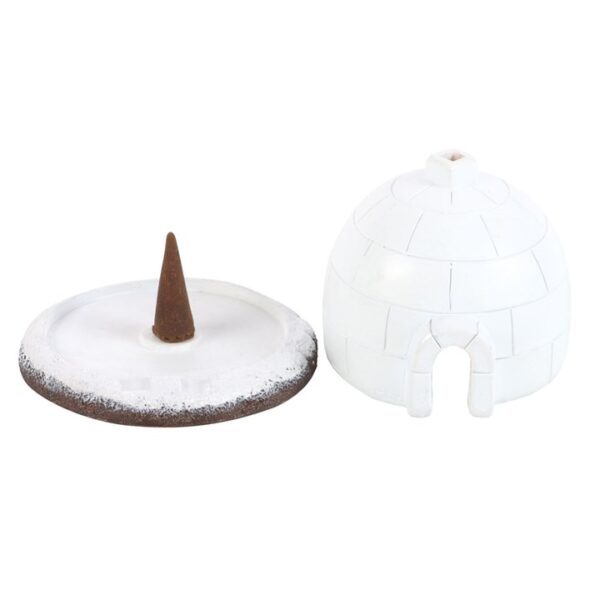 Winter Igloo Incense Cone Burner - Image 2