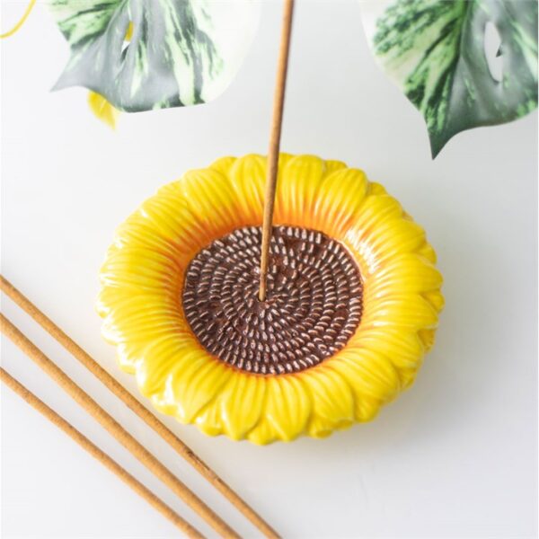 Sunflower Incense Stick Holder - Image 4