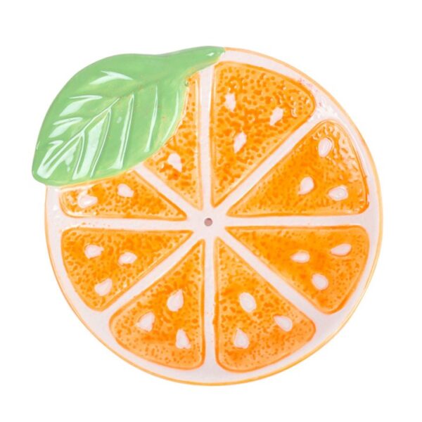 Orange Slice Incense Stick Holder - Image 3