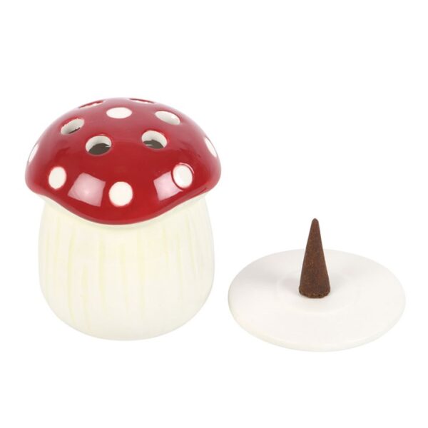 Mushroom Incense Cone Holder - Image 2