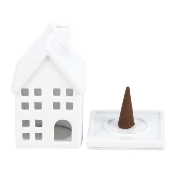 White House Incense Cone Holder - Image 2