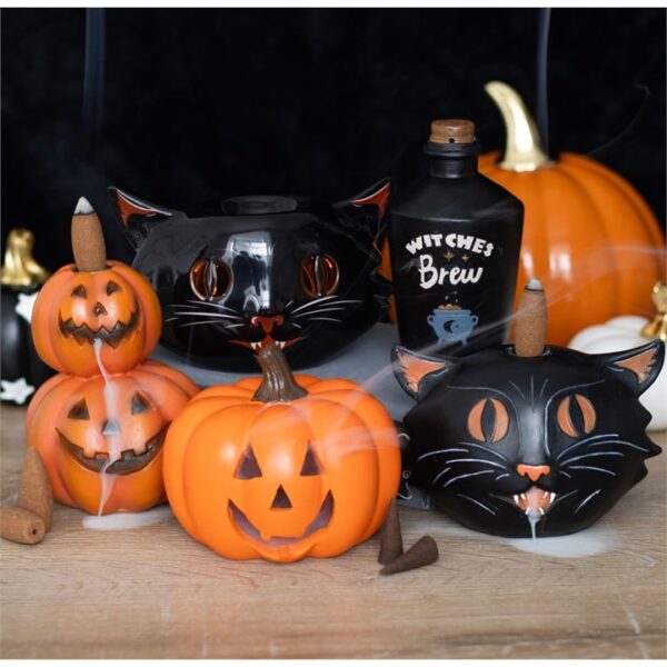 Black Cat Backflow Incense Burner - Image 6