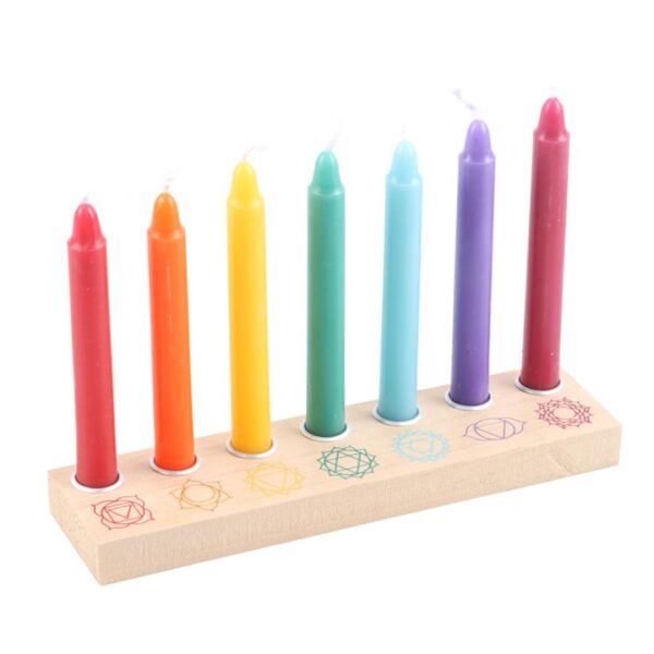 Chakra Energy Candle and Crystal Gift Set - Image 4