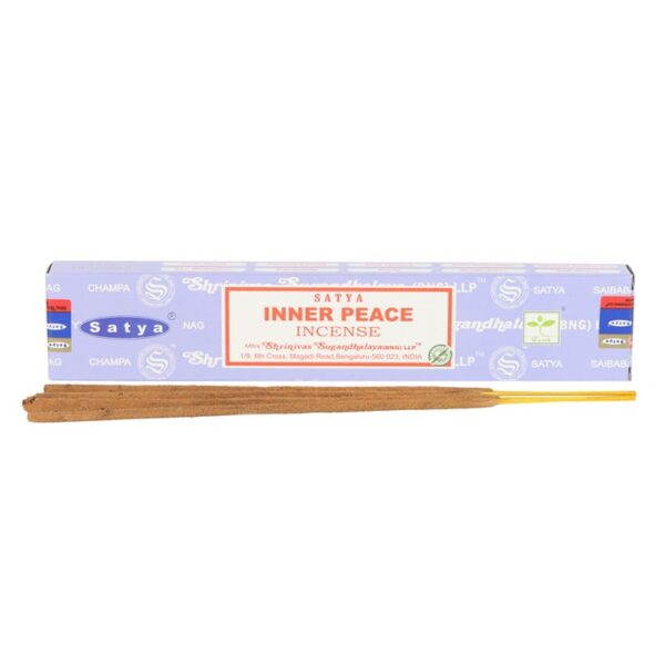 12 Packs of Inner Peace Incense Sticks by Satya - Image 2
