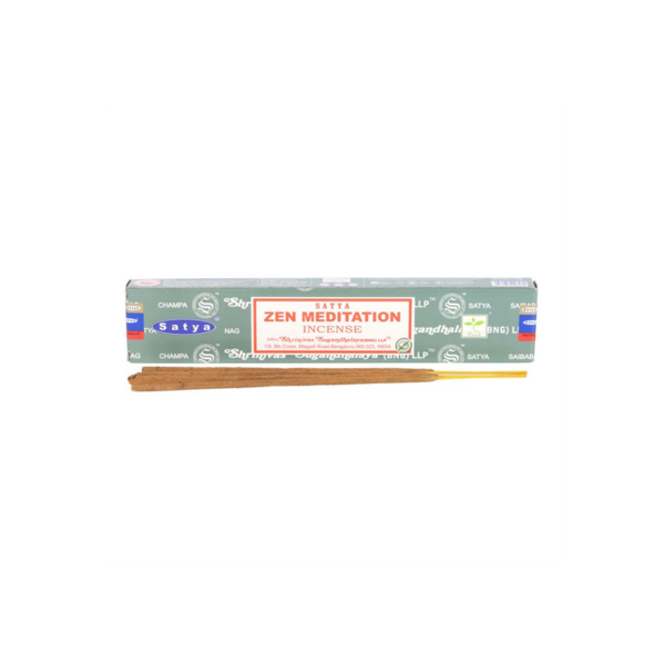 12 Packs of Zen Meditation Incense Sticks by Satya - Image 2