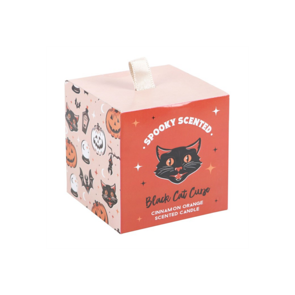 Black Cat Curse Cinnamon Orange Candle - Image 3