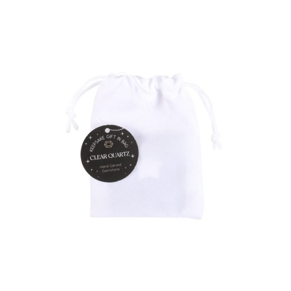 Clear Quartz Crystal Star in a Bag - Image 3