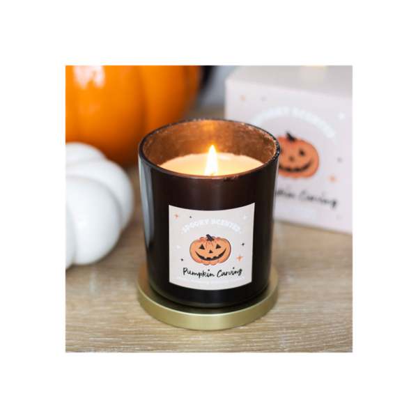 Pumpkin Carving Spiced Pumpkin Candle - Image 5