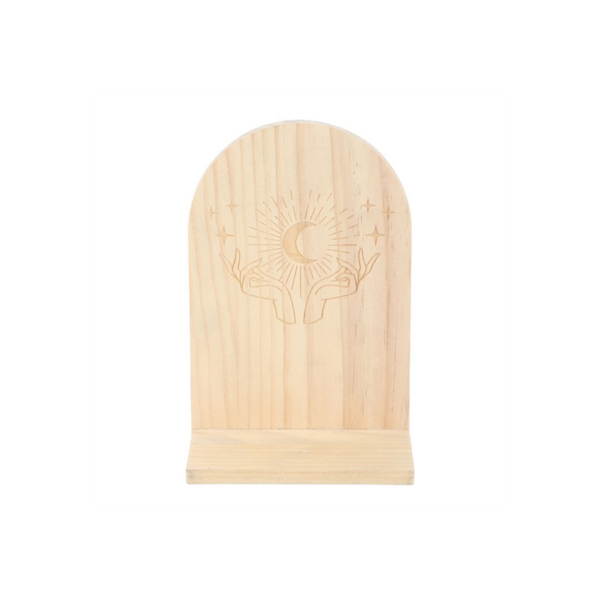 Natural Mystical Hands Incense Holder Shelf - Image 3