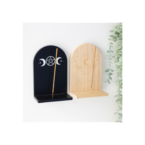 Natural Mystical Hands Incense Holder Shelf - Image 6