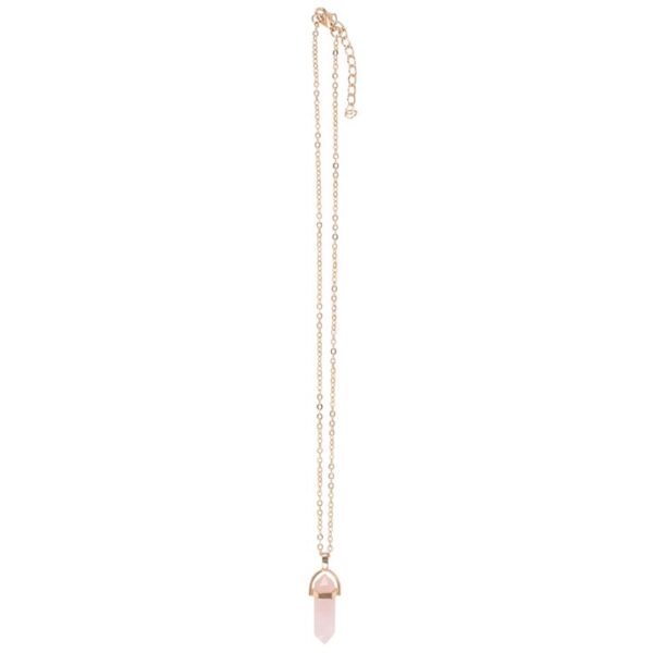 Rose Quartz Crystal Necklace Card - Image 3