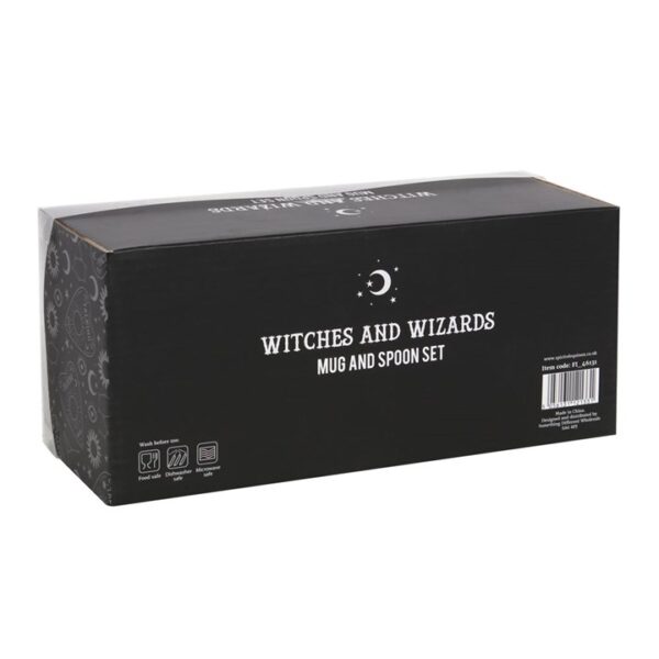 Witch and Wizard Couples Mug and Spoon Set - Image 4