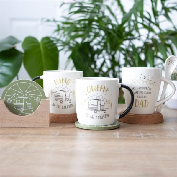 Dad Camping Buddy Mug and Spoon Set - Image 6