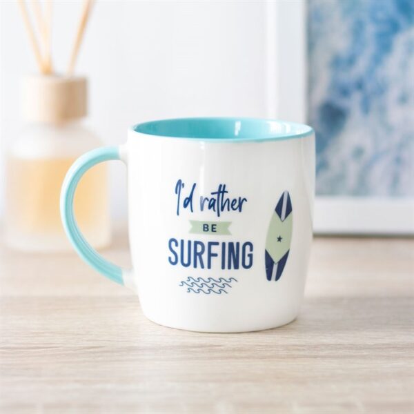 I'd Rather Be Surfing Mug - Image 5