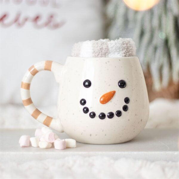 Snowman Mug and Socks Set - Image 4