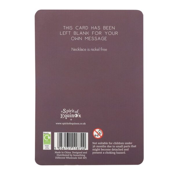 Cancer Zodiac Necklace Card - Image 2
