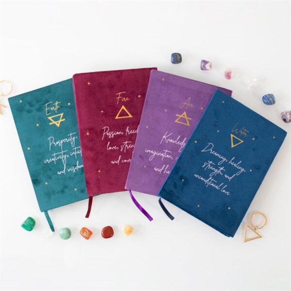 Fire Element Velvet A5 Notebook - Image 5