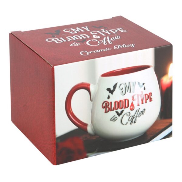 My Blood Type is Coffee Rounded Mug - Image 3