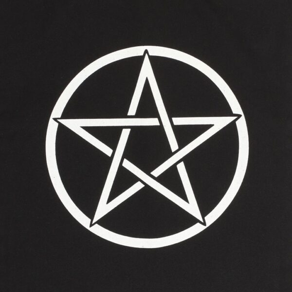 Pentagram Polycotton Tote Bag - Image 2