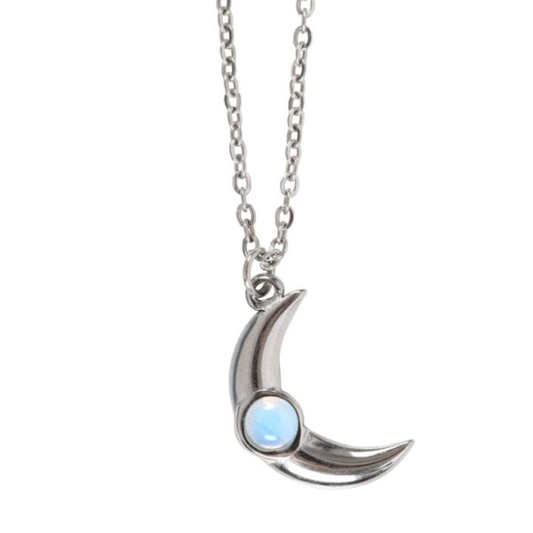 Opalite Crescent Moon Necklace Card - Image 3