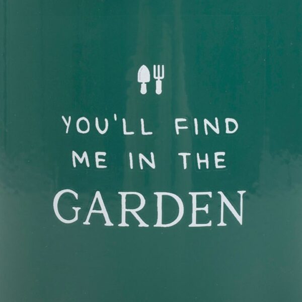 Find Me in the Garden Enamel Mug - Image 2