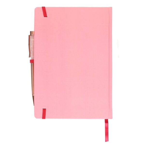 The Sun Gratitude Journal with Rose Quartz Pen - Image 2