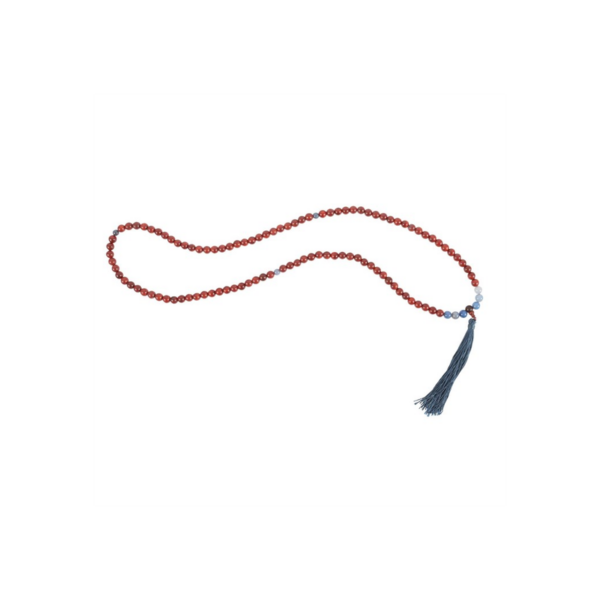 Communication Rosewood & Sodalite Mallah Necklace - Image 4