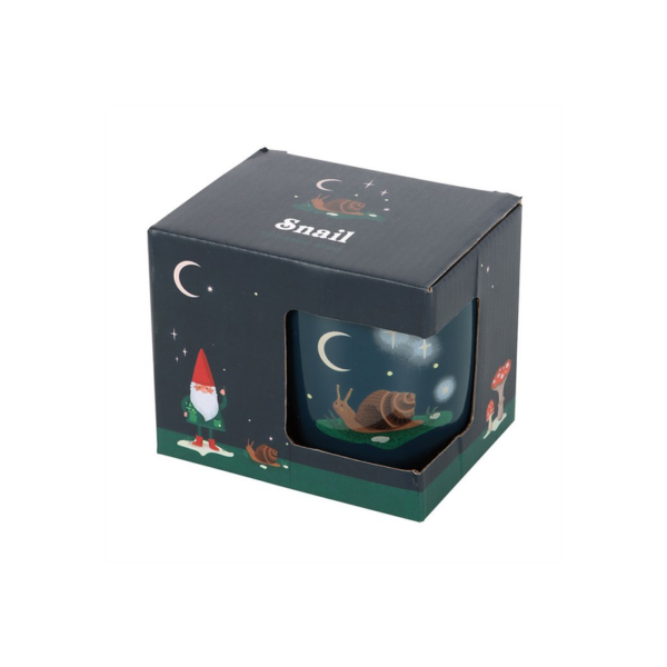 Gnome Sweet Gnome Snail Mug - Image 2