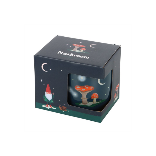 Gnome Sweet Gnome Toadstool Ceramic Mug - Image 4