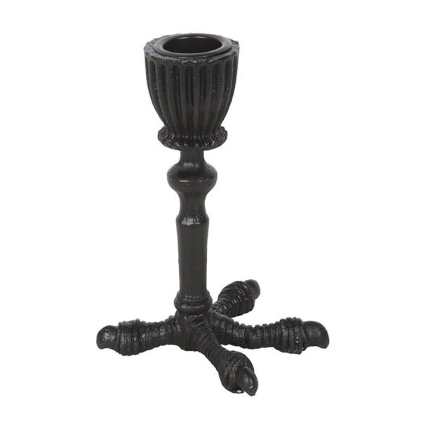 Raven Claw Taper Candle Holder - Image 3