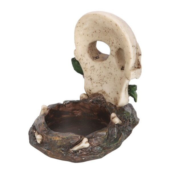 Skull Rose Tealight Holder - Image 3