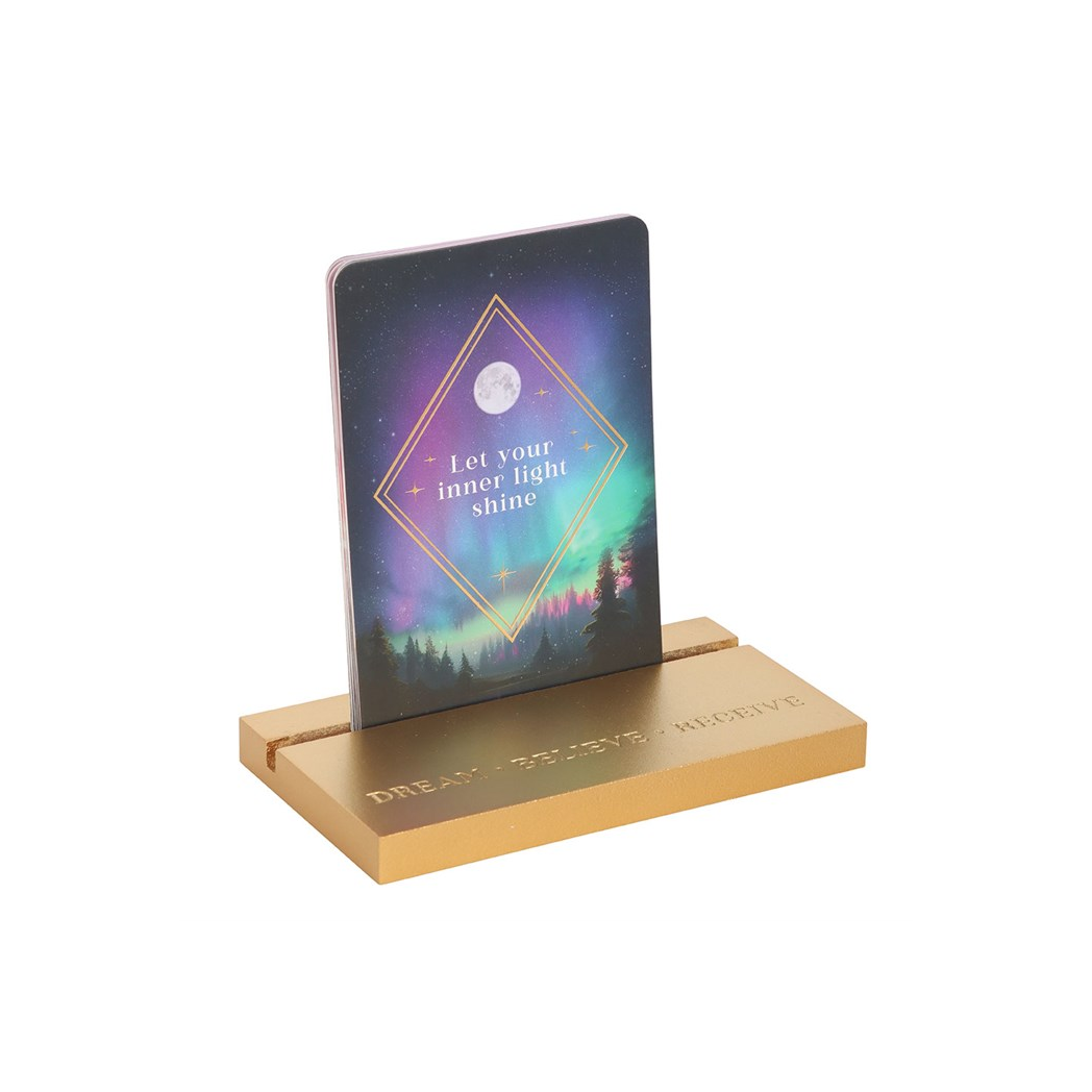 Ethereal Affirmation Cards with Wooden Stand - Image 2