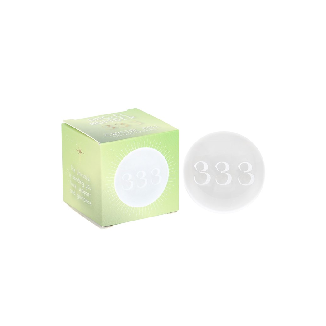 333 Angel Number Crystal Ball - Image 2