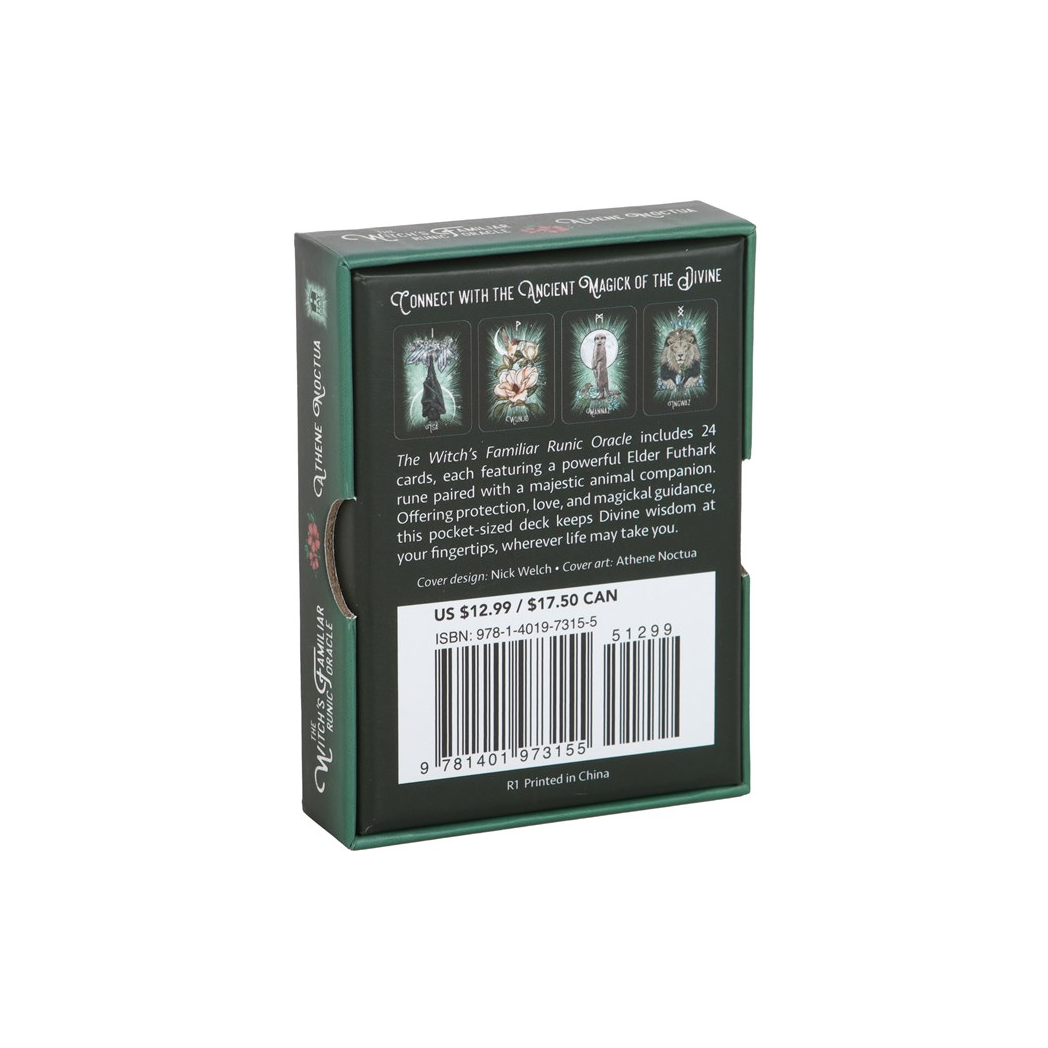The Witch’s Familiar Runic Oracle Cards - Image 2