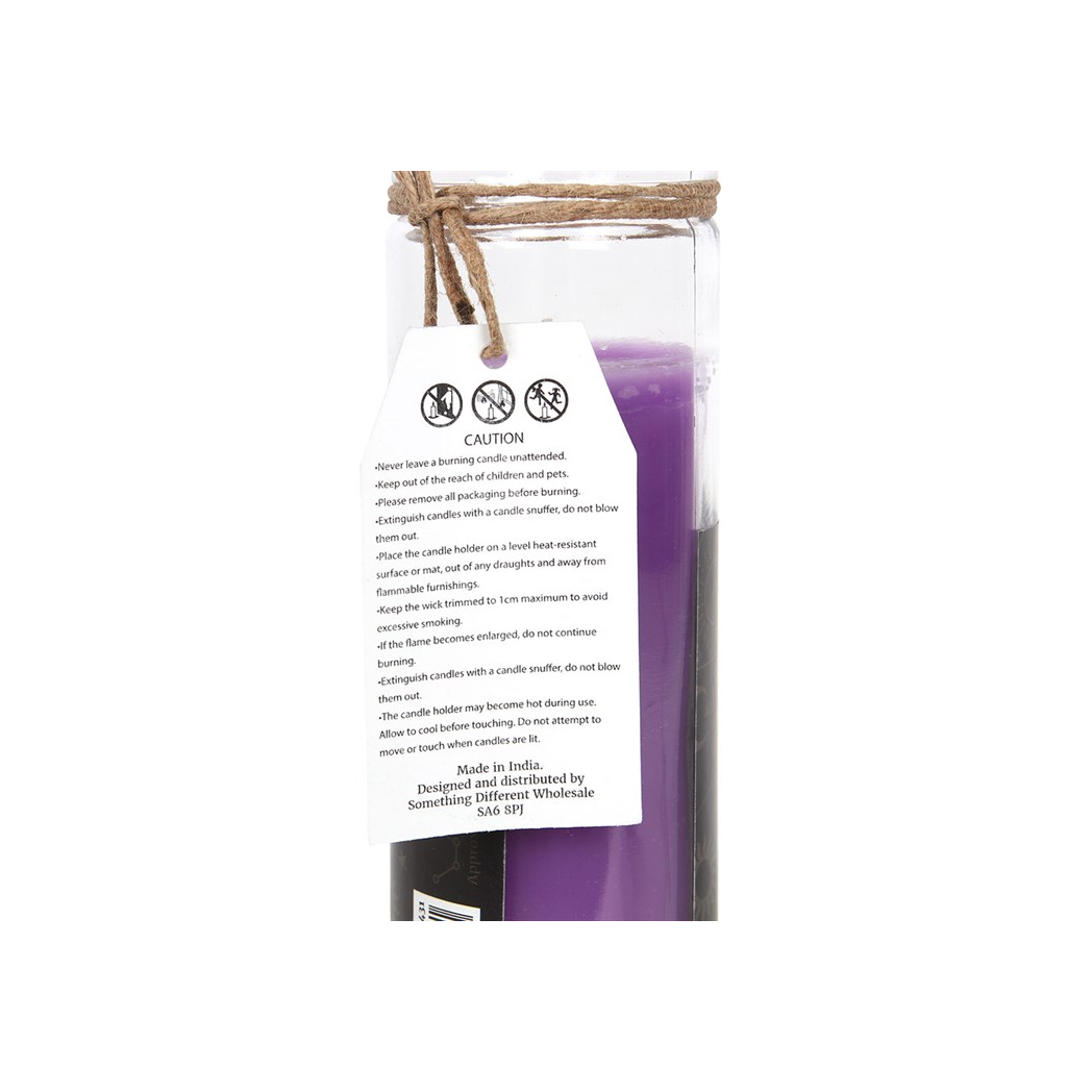Prosperity Lavender Magic Spell Tube Candle - Image 3