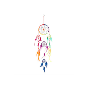 90cm Multi Rainbow Dreamcatcher