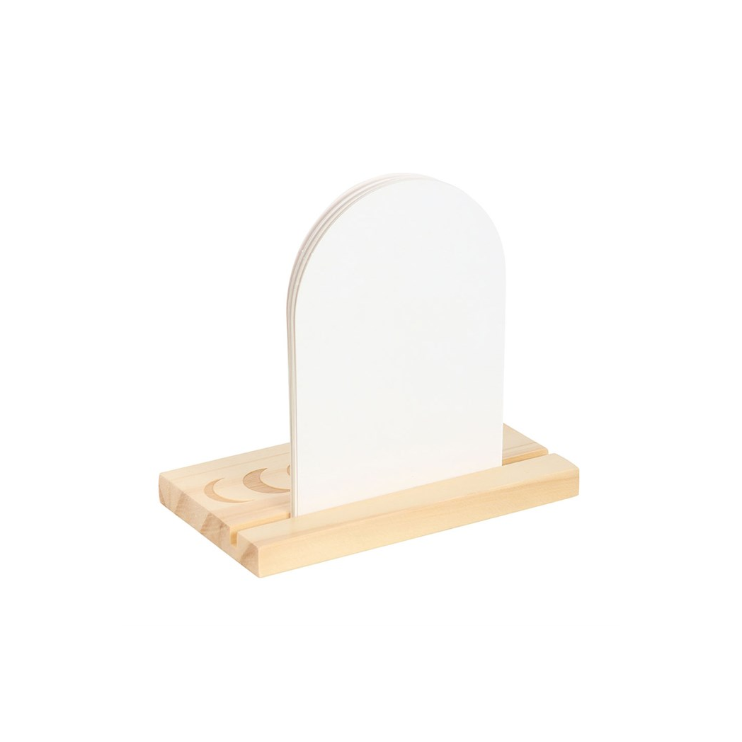 Luna Moth Affirmation Cards with Wooden Stand - Image 4
